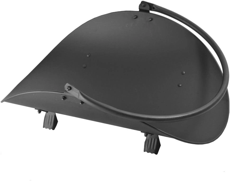 Metal Saplı Şömine Siyah Oval Odunluk Sepeti – 48 × 34 × 35 cm Firewood Basket