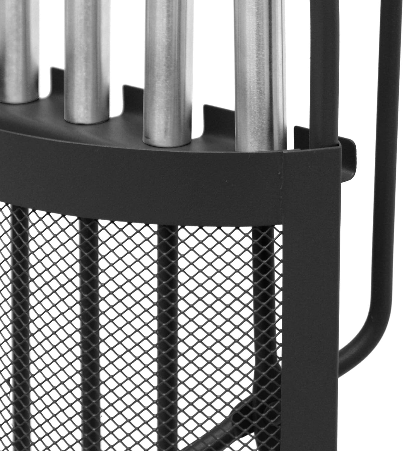 5 Li Lüx Ithal Tel Standlı Şömine-Soba Maşa Takımı Aksesuar Set 047