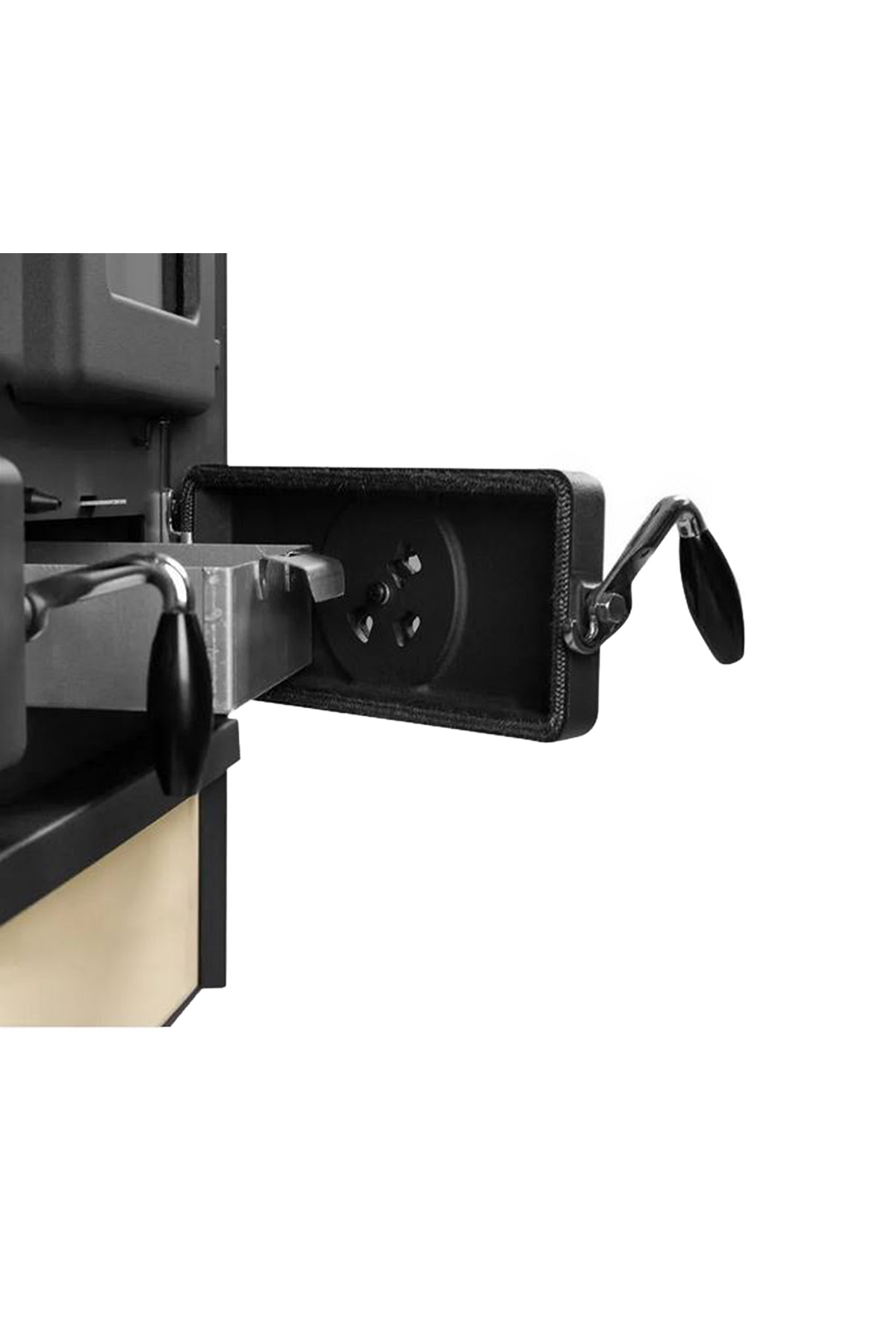 Magnum İthal Kuzine Soba 4D Krem 9.5 KW Left-Sol