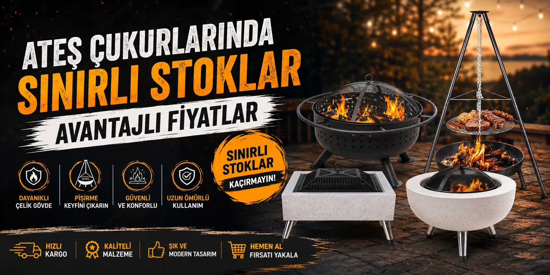 ATEŞ ÇUKURLARI